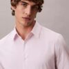 Cotton Stretch Stripe Slim Button-Down Shirt Cotton Stretch Stripe Slim Button-Down Shirt