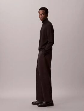 Cotton Stretch Twill Baggy Chino Pants