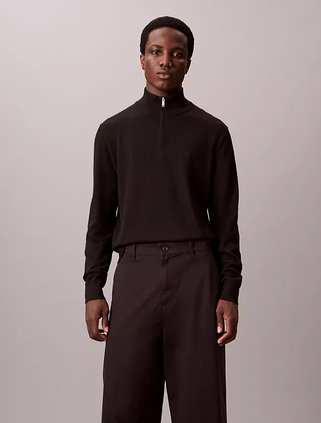 Cotton Stretch Twill Baggy Chino Pants Cotton Stretch Twill Baggy Chino Pants