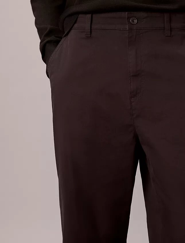 Cotton Stretch Twill Baggy Chino Pants Cotton Stretch Twill Baggy Chino Pants