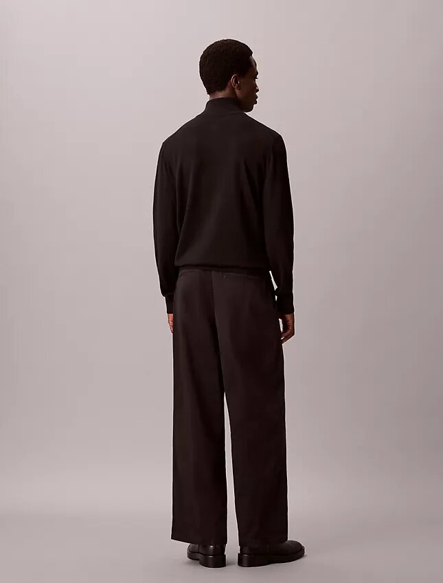 Cotton Stretch Twill Baggy Chino Pants Cotton Stretch Twill Baggy Chino Pants