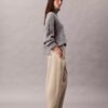Cotton Stretch Twill Barrel Pants Cotton Stretch Twill Barrel Pants