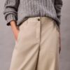 Cotton Stretch Twill Barrel Pants Cotton Stretch Twill Barrel Pants