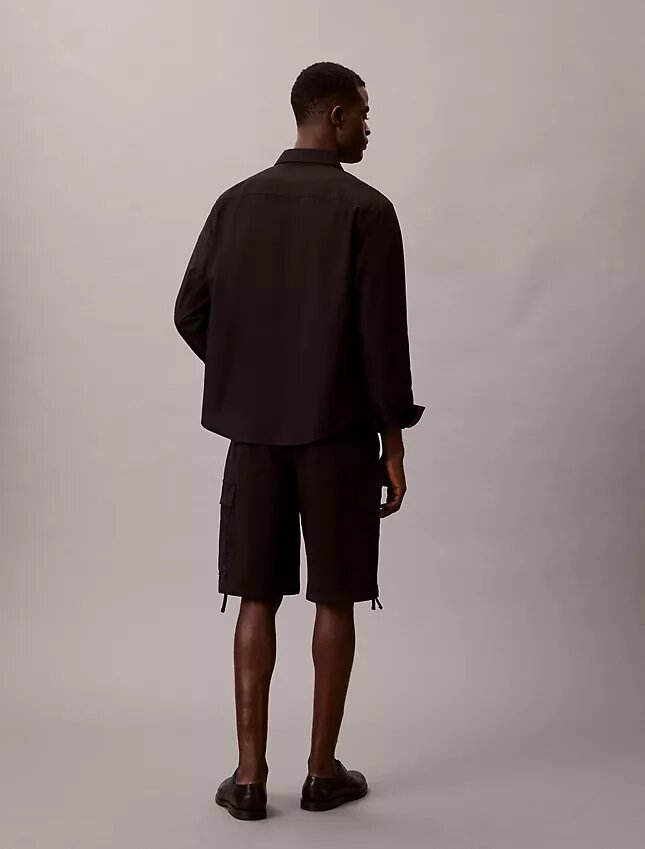 Cotton Stretch Twill Cargo Shorts Cotton Stretch Twill Cargo Shorts