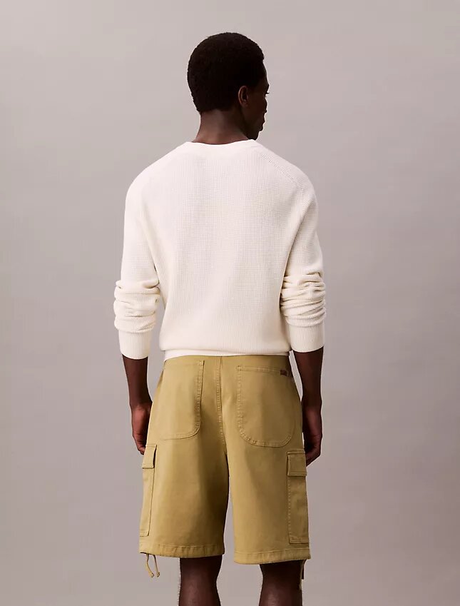 Cotton Stretch Twill Cargo Shorts Cotton Stretch Twill Cargo Shorts