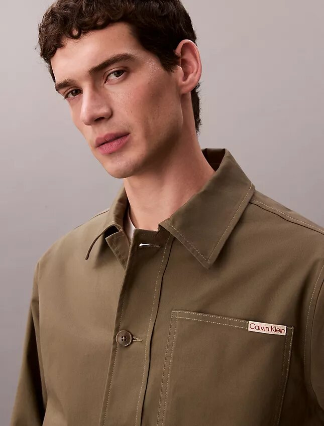 Cotton Stretch Twill Chore Jacket Cotton Stretch Twill Chore Jacket