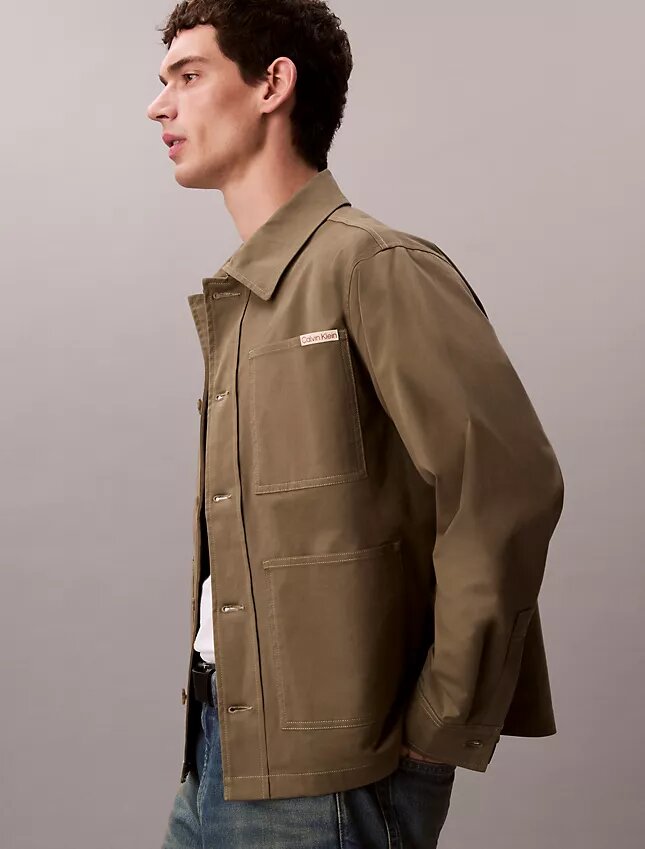 Cotton Stretch Twill Chore Jacket Cotton Stretch Twill Chore Jacket