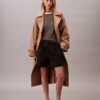 Cotton Stretch Twill Pleated Bermuda Shorts Cotton Stretch Twill Pleated Bermuda Shorts