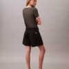 Cotton Stretch Twill Pleated Bermuda Shorts Cotton Stretch Twill Pleated Bermuda Shorts