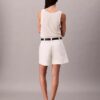 Cotton Stretch Twill Pleated Bermuda Shorts Cotton Stretch Twill Pleated Bermuda Shorts
