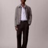 Cotton Stripe Relaxed Button-Down Shirt