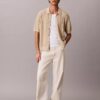 Cotton Sweater Button-Down Shirt