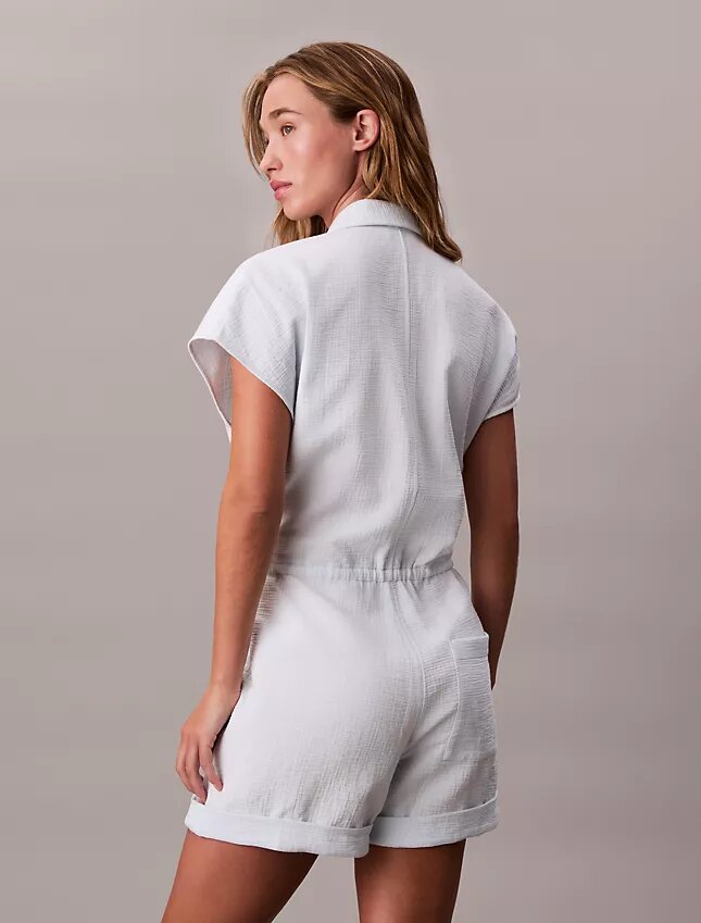 Cotton Viscose Gauze Romper Cotton Viscose Gauze Romper
