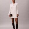 Crepe Tailored Mini Dress Crepe Tailored Mini Dress