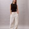 Crinkle Nylon Parachute Pants