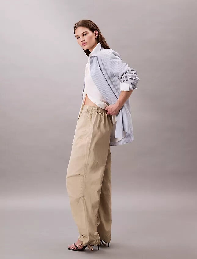 Crinkle Nylon Parachute Pants Crinkle Nylon Parachute Pants