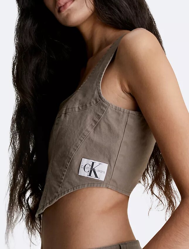Cropped Corset Top Cropped Corset Top