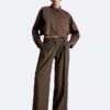 Cropped Dolman Relaxed Button-Down Shirt Cropped Dolman Relaxed Button-Down Shirt