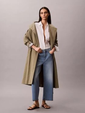 Cropped Wide Leg Jeans
