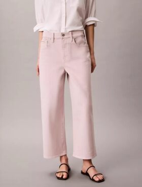 Cropped Wide Leg Jeans