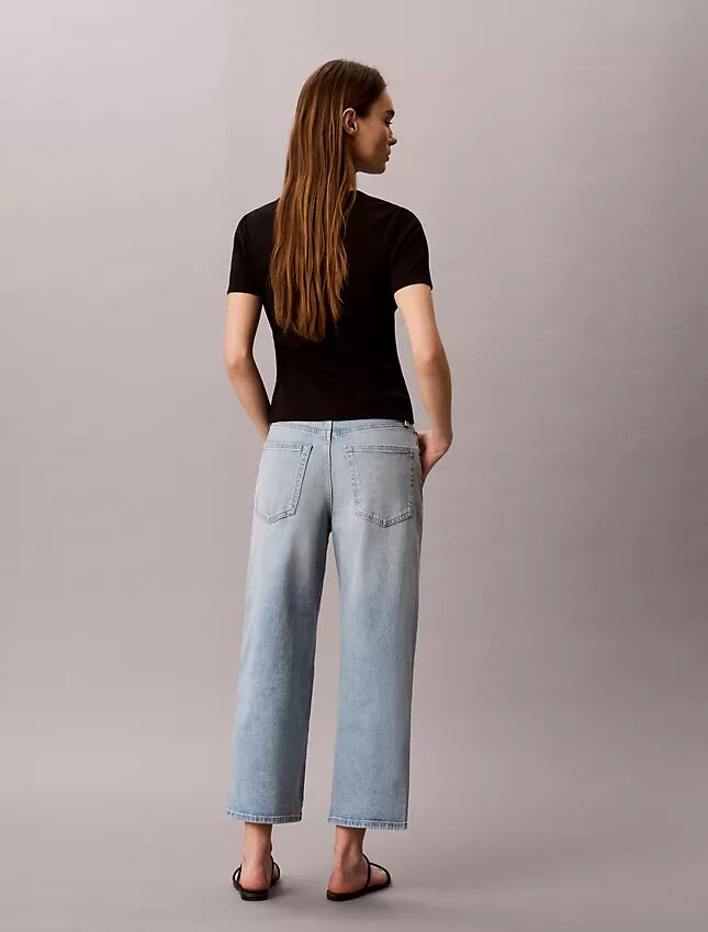 Cropped Wide Leg Jeans Cropped Wide Leg Jeans