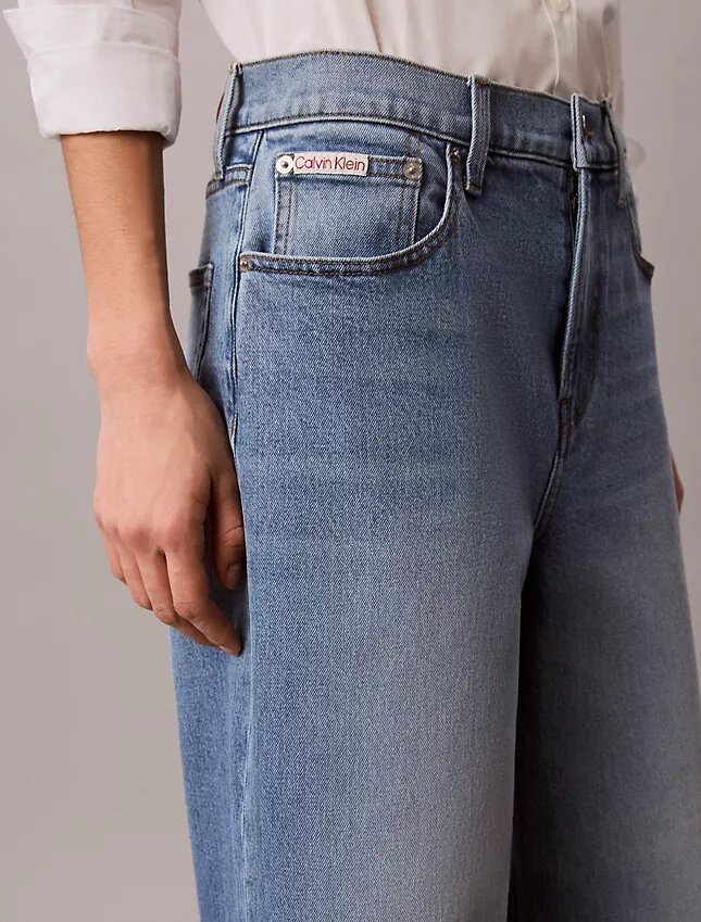 Cropped Wide Leg Jeans Cropped Wide Leg Jeans