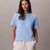 Cursive Calvin Klein Graphic Boxy Tee Cursive Calvin Klein Graphic Boxy Tee