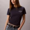 Curved Logo Graphic Slim Tee