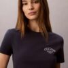Curved Logo Graphic Slim Tee