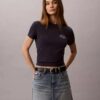 Curved Logo Graphic Slim Tee