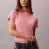 Curved Logo Graphic Slim Tee