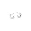 Curved Pebble Earrings Curved Pebble Earrings