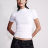 Cut out Slim Crewneck T-Shirt