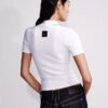Cut out Slim Crewneck T-Shirt