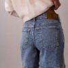 Denim A-Line Shorts Denim A-Line Shorts