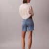 Denim A-Line Shorts Denim A-Line Shorts