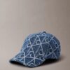 Denim Allover Emblem Logo Baseball Cap Denim Allover Emblem Logo Baseball Cap