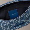 Denim Allover Emblem Logo Waistpack Denim Allover Emblem Logo Waistpack