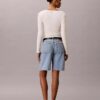 Denim Bermuda Shorts Denim Bermuda Shorts