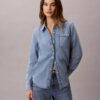 Denim Classic Button-Down Shirt