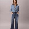 Denim Classic Button-Down Shirt