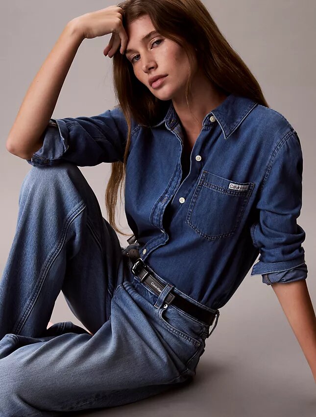 Denim Classic Button-Down Shirt Denim Classic Button-Down Shirt