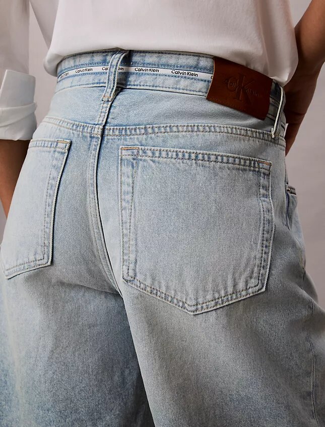 Denim Logo Bermuda Shorts Denim Logo Bermuda Shorts