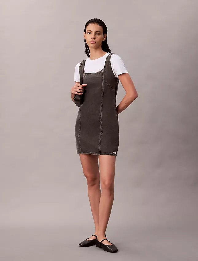 Denim Mini Dress Denim Mini Dress