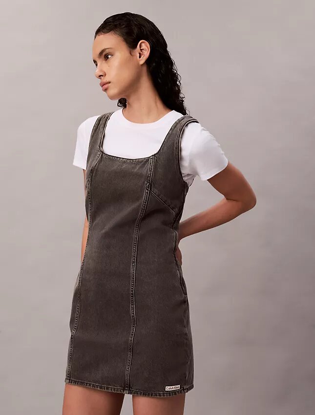 Denim Mini Dress Denim Mini Dress