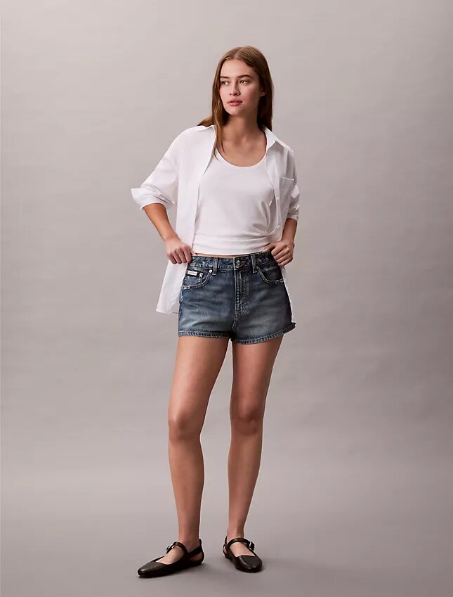 Denim Mini Shorts Denim Mini Shorts