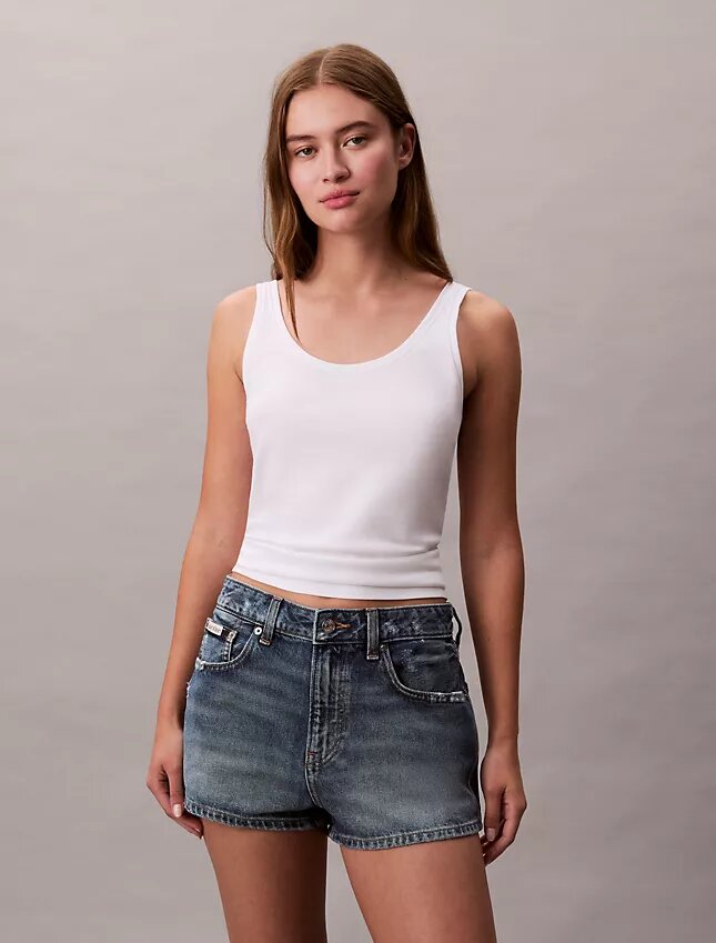 Denim Mini Shorts Denim Mini Shorts