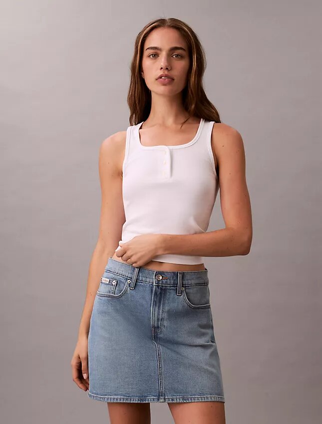Denim Mini Skirt Denim Mini Skirt