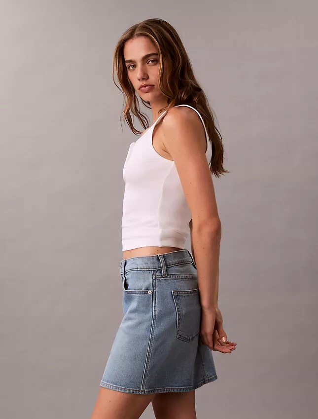 Denim Mini Skirt Denim Mini Skirt