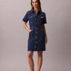 Denim Mini Trucker Dress Denim Mini Trucker Dress